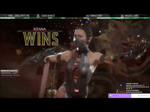 "Why Did You Cheat?" Mic Interaction in Kombat League After Kitana Mirror