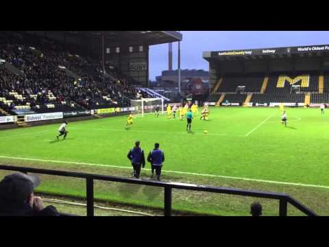 Greatest free kick of all time Notts County v Oxford United Stanley Aborah