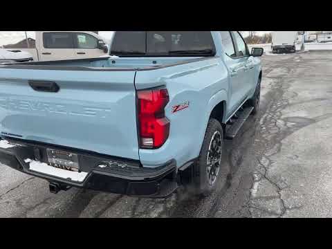 2026 Chevrolet Colorado Crew Cab Short Box 4-Wheel Drive Z71 in Blue for sale at Lally Chevrolet Ltd. in Tilbury, ON