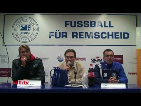 2012-10-16 Pressekonferenz FC Remscheid - SSVg Velbert
