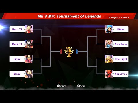 Mii V Mii: Infinite - Tournament of Legends!