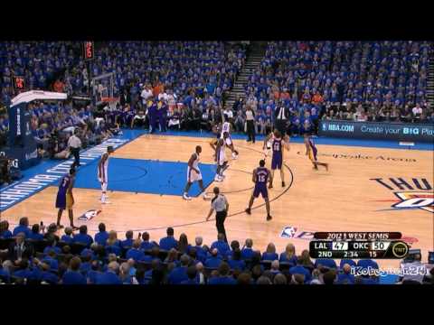 [HD] Kobe Bryant 42 Points vs Oklahoma City Thunder [R2G5] - Highlights 22/05/2012