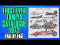 Tamiya Catalogue 1972 - First Ever scale model kit Catalog Vintage Brochure Style