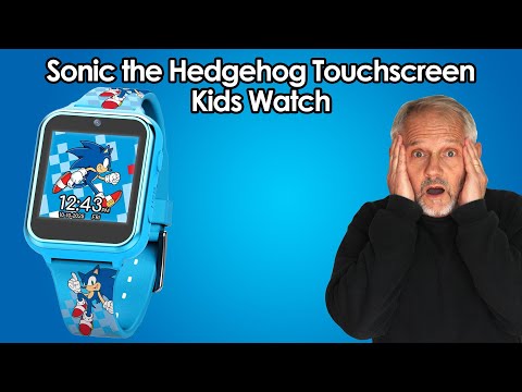 Features of the Sonic the Hedgehog Touchscreen Interactive Smart Watch