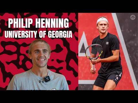 All SEC Player, Former Top 10 in D1, South African Davis Cup Team!? Phil Henning of Georgia Tennis