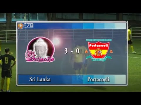 Fútbol 7 Bravo.  Semifinal Liga Primavera . Sri Lanka  - Portacoeli