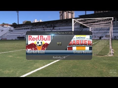 Paulista Série A2 - Gols - Red Bull Brasil 2 x 1 Grêmio Barueri - (12.04.2014)