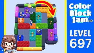 Soluzione del Livello 697 di Color Block Jam