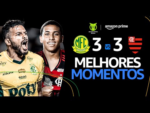 MIRASSOL 3 x 3 FLAMENGO | MELHORES MOMENTOS | CAMPEONATO BRASILEIRO 2025