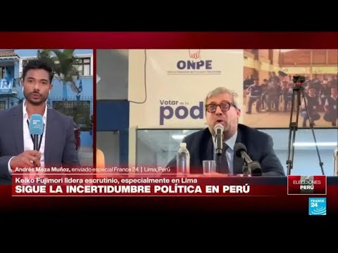 Informe desde Lima: denuncian al jefe de la ONPE en medio del caos electoral