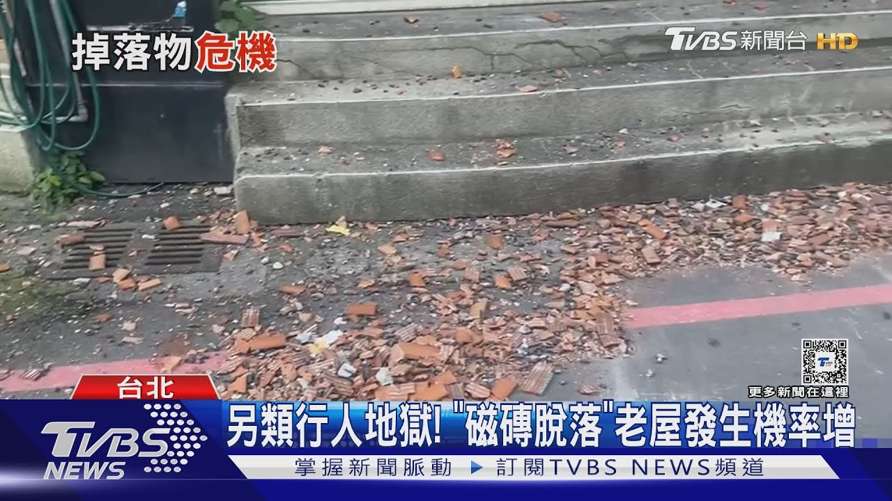 另類行人地獄!冷氣、磁磚「空降危機」規範應強制性