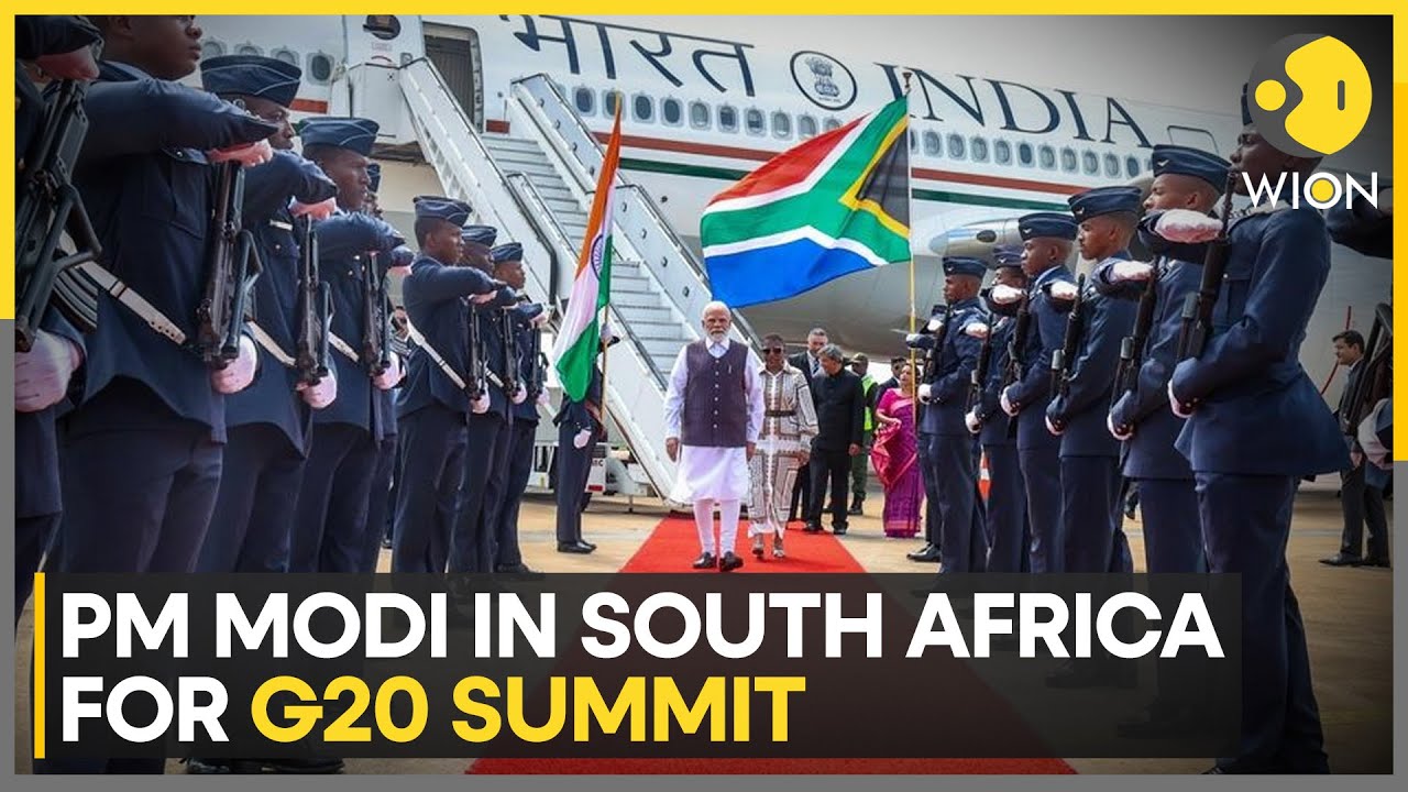 Prime Minister Modi Receives a Grand Welcome in Johannesburg | WION