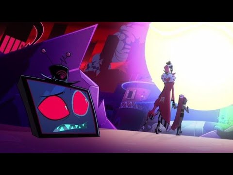 Hazbin Hotel S2 Ending| Vox Is Defeated Scene| Val & Velvet Disown Vox| Val Hero of Hell
