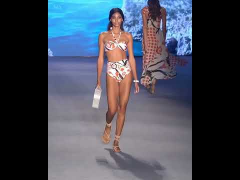 Agua Bendita Swimwear Fashion Show livestream 100 316 #Shorts