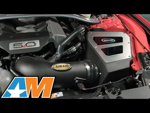 2015-2017 Mustang Airaid Cold Air Intake - SynthaMax Dry Filter (GT) Review & Install