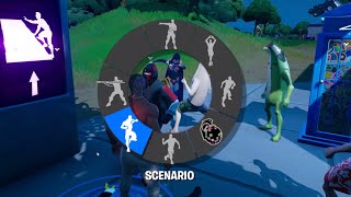 emote battle using The new Dude Skin Ikonik skin tried flexing on me but..  (Party Royale)