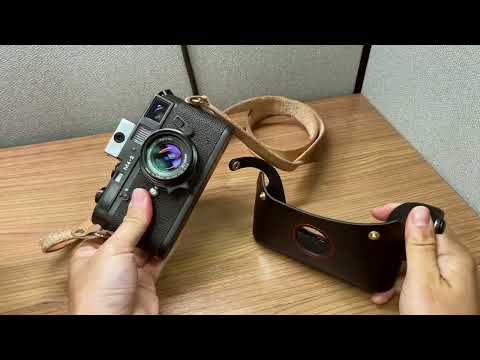 Cam-in Genuine Leather Half Case for Leica M Film Cameras (M3, M2, M4, M4-2, M4-P, M6, M7)