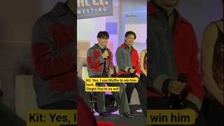 Download lagu Krist’s secret weapon after a fight: Muffin the Pwencess.😌❤️ #kristsingto #theexmorning #bl #peraya mp3