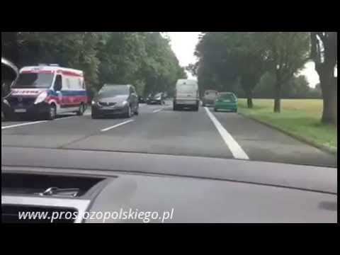 Wypadek śmiertelny potracenie rowerzysty Nakło DK94