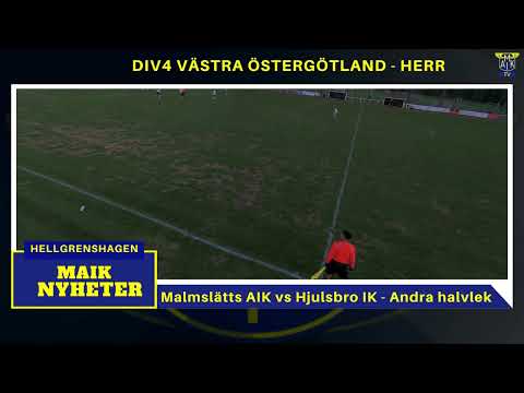 Malmslätts AIK - Hjulsbro IK - Andra halvlek