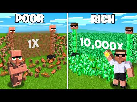 Carry and Durbin : Poor vs Rich item MULTIPLIER in Minecraft..