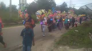 preview picture of video 'Adat dan Tradisi Pernikahan Nagori Pangean (Anak Pancar di Arak Keliling Kampung Oleh Bako)'