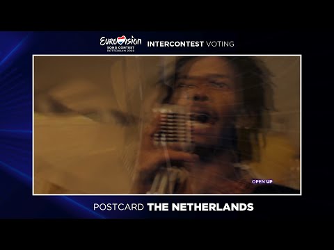 Postcard of Jeangu Macrooy from The Netherlands 🇳🇱 (Eurovision Song Contest 2020)