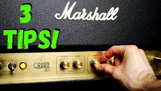 Video thumbnail for How To Use The Marshall Origin 20 Head? by SRGuitar