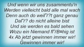 Slime - Gewinnen Werden Immer Wir Lyrics