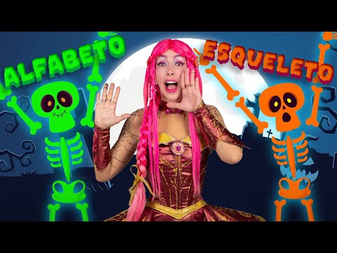 Luli Pampín 💀 EL ALFABETO DEL ESQUELETO 💀 (Official Video) #halloween #esqueletos #abecedario