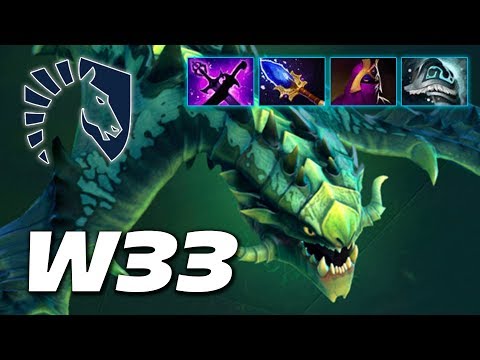 w33 Viper -Team Liquid - Dota 2 Pro Gameplay