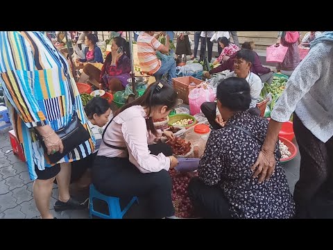 Daily Fresh Foods - Amazing Food View In Phnom Penh Market - Asian Food Compilation