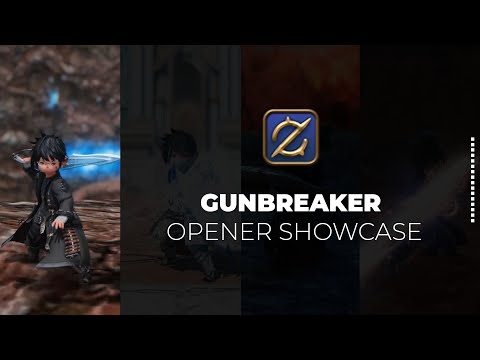 FFXIV: Gunbreaker/GNB Opener Showcase (MT Opener)