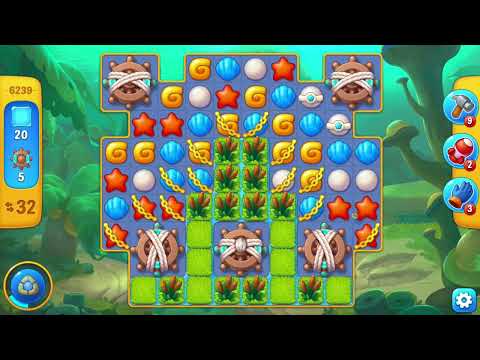 [FISHDOM Walkthrough] Level 6239 (Qua màn - Fishdom)