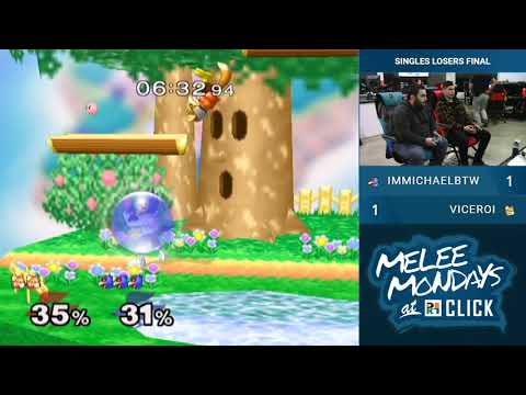 Viceroi vs Immichaelbtw — Singles Losers Final — Melee Mondays at Click #77