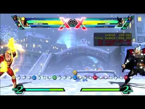 UMvC3 - 1.2 Million Advanced Iron Fist Combo