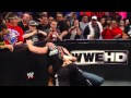 Triple H and Brock Lesnar get involved in a fight ...