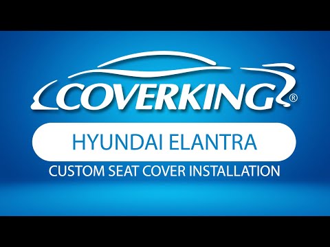 How to Install 2021-2025 Hyundai Elantra Custom Seat Covers | COVERKING®