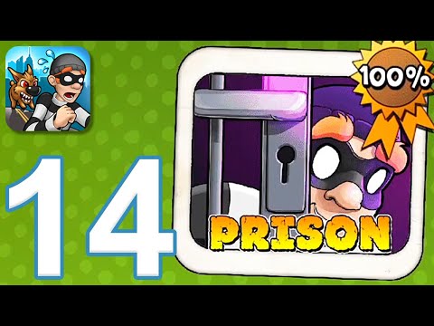 Robbery Bob - Gameplay Walkthrough Part 14 - Chapter 11: Prison (iOS, Android)