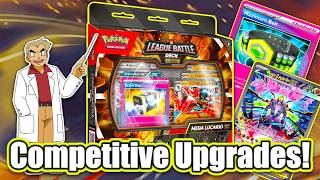 Mega Lucario ex League Battle Deck Unboxing & How to Upgrade!