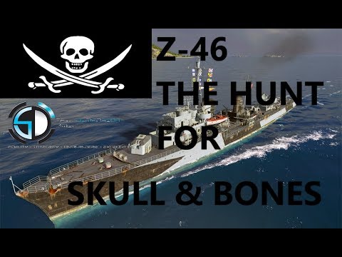 World of Warship - Z-46 The Hunt for Skull and Bones #ubisoft
