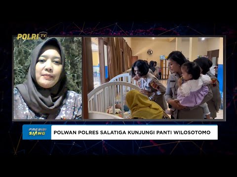 LIVE - AKP HENRI WIDYORIANI KUNJUNGAN POLWAN KE PANTI ASUHAN WILOSOTOMO