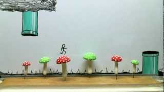 Stop Animation - farting mushrooms!!