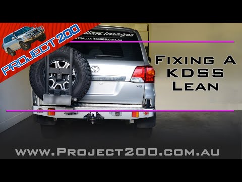 Fix a KDSS lean or balance KDSS - LC200 Landcruiser 200 lean