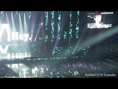 120218 Super Junior - Oops (ft. f(x)'s Sulli, Amber) @ SS4 Singapore (1st day)