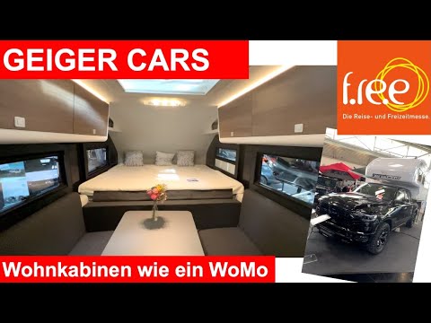 Video corrected: Is THIS still a typical demountable camper unit? f.re.e trade fair