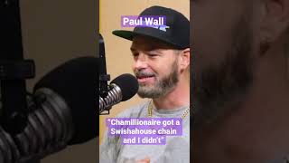 Paul Wall’s feelings were hurt when Chamillionaire got a Swishahouse chain before he did #Shorts