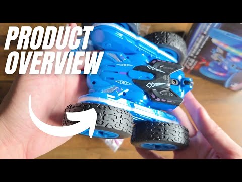 Unboxing And Overview Of This Remote Control Tumbling Stunt Car