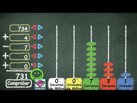 Vertical abacus