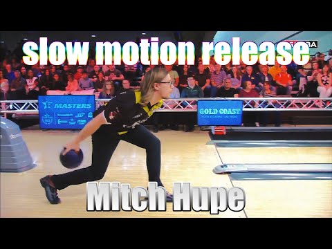 Mitch Hupe slow motion release - PBA Bowling